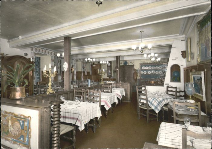 Strasbourg Alsace Strasbourg Restaurant Zimmer Hermann Kl