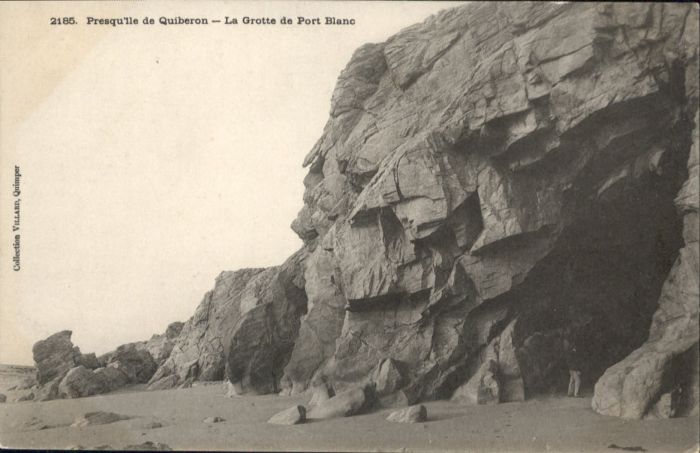 Quiberon Morbihan Quiberon Grotte Port Blanc Höhle