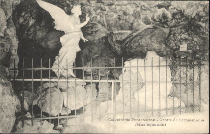 Pontchateau Calvaire Grotte Gethsemanie Höhle