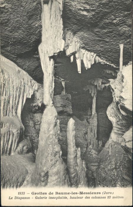 Baume-les-Messieurs Grotte Höhle