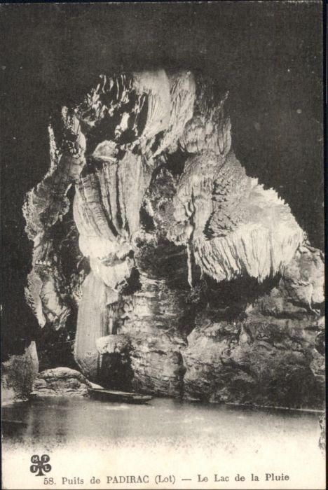 Padirac Puits Lac Pluie Höhle