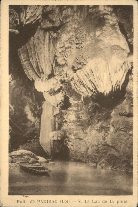 Padirac Puits Lac Pluie Höhle