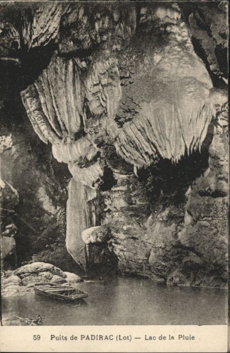 Padirac Puits Lac Pluie Höhle