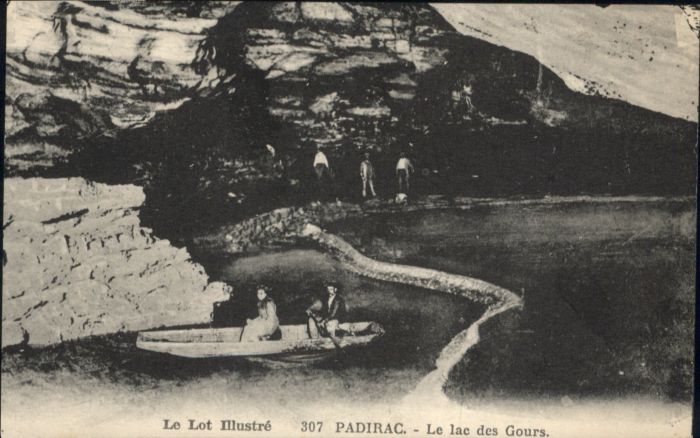 Padirac Lac Gours Höhle