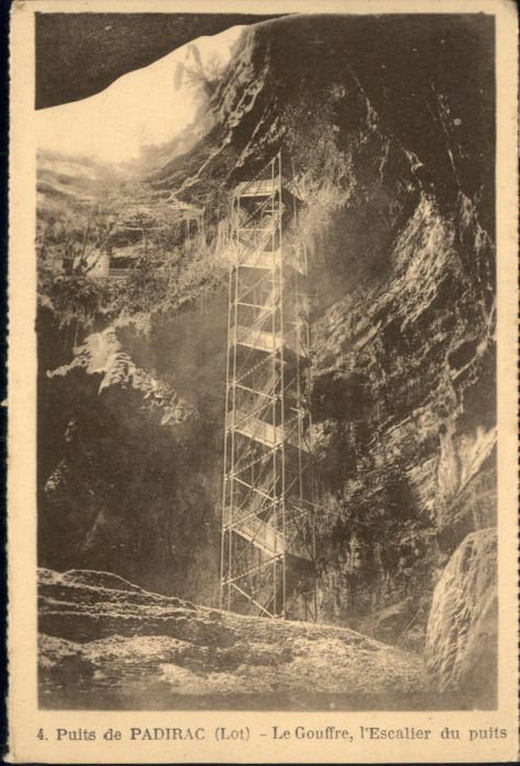 Padirac Puits Gouffre Höhle