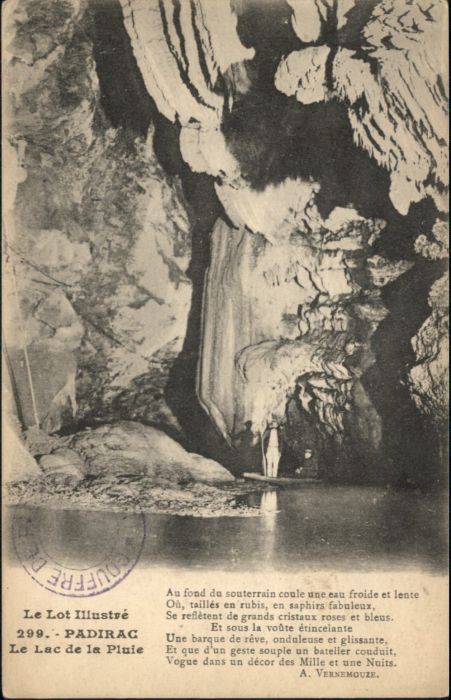 Padirac Lac Pluie  Höhle