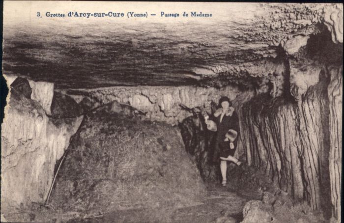 Arcy-sur-Cure Yonne Höhle Grotte