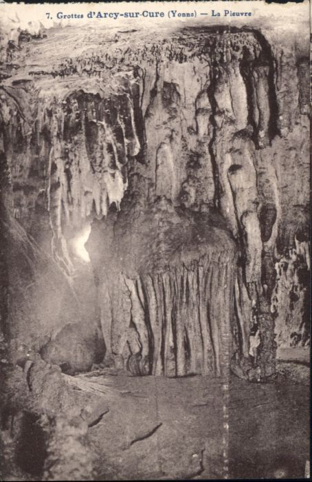 Arcy-sur-Cure Yonne Höhle Grotte Pieuvre