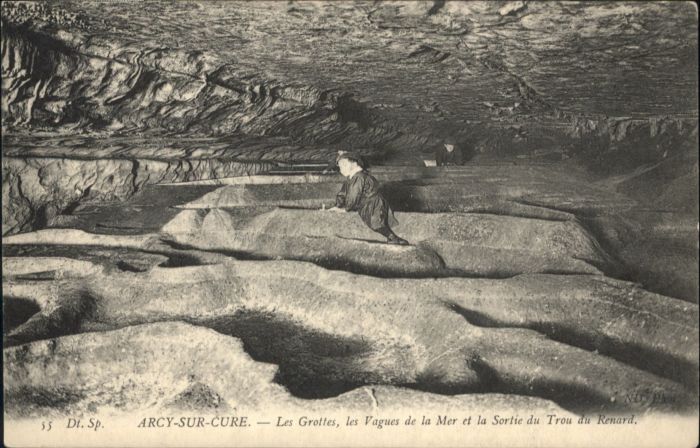 Arcy-sur-Cure Yonne Höhle Grotte