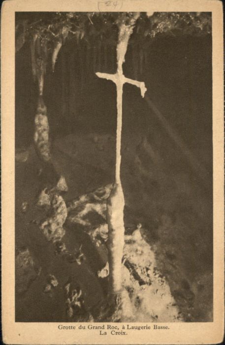 Les Eyzies-de-Tayac-Sireuil Les Eyzies Höhle Grotte Grand Roc Croix