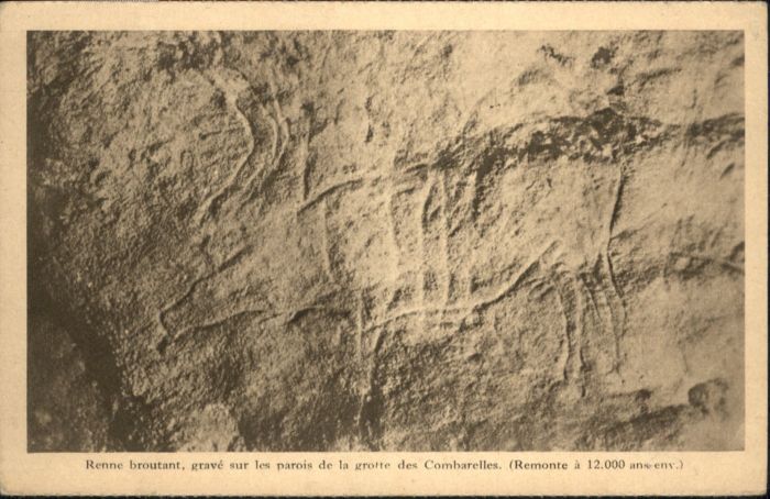Les Eyzies-de-Tayac-Sireuil Les Eyzies Höhle Grotte Combarelles Ren