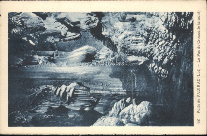 Padirac Höhle Grotte Puits Pas Crocodile