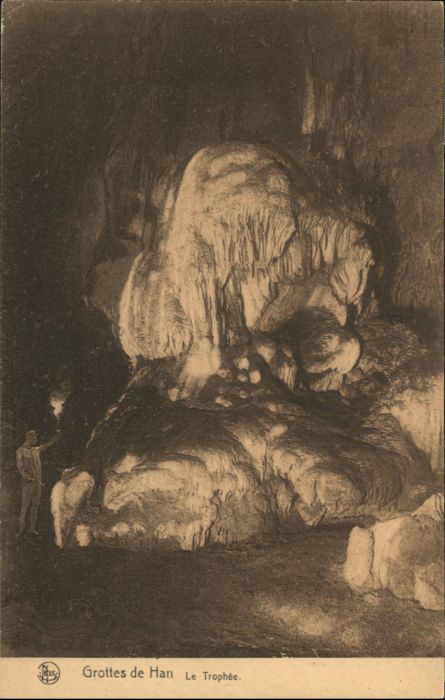 Han-sur-Lesse Hoehle Grotte Trophee