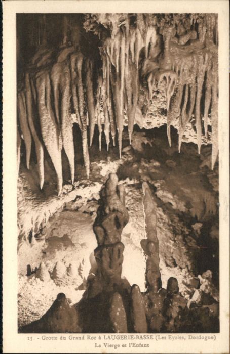 Les Eyzies-de-Tayac-Sireuil Höhle Grotte Grand Roc Laugerie-Basse