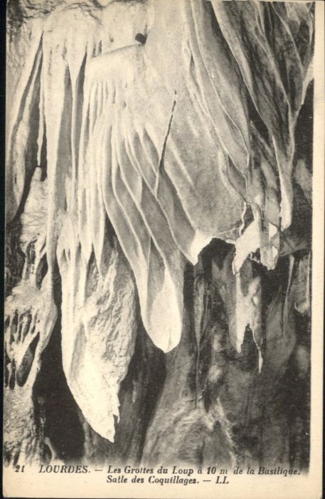 Lourdes Hautes Pyrenees Lourdes Höhle Grotte Salle Coquillages