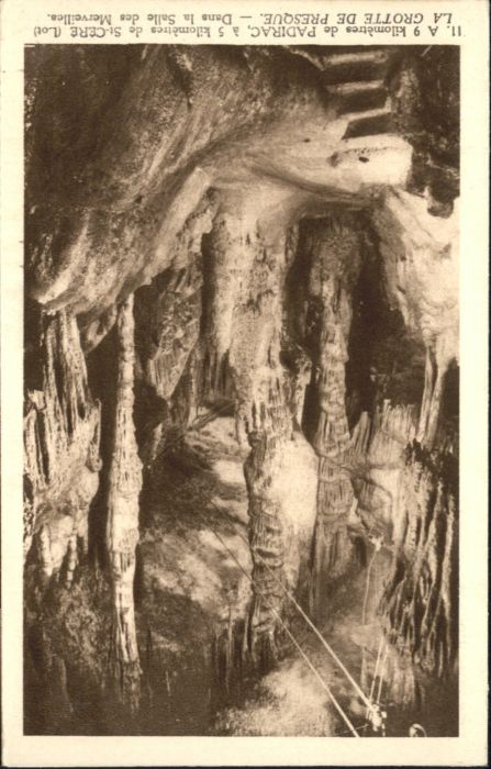 Padirac Höhle Grotte Salle Merveilles