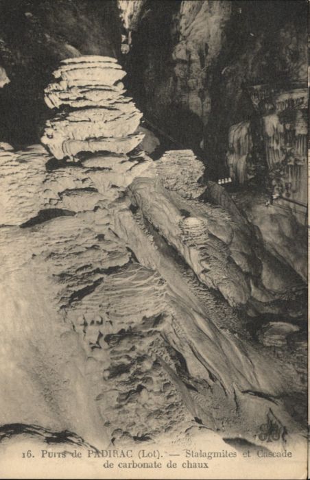 Padirac Höhle Grotte Cascade