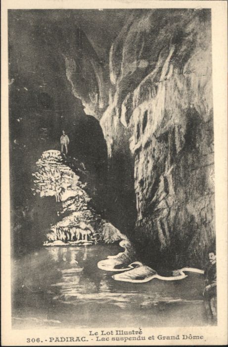 Padirac Höhle Grotte Lac Suspendu Grand Dome