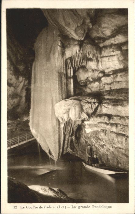 Padirac Höhle Grotte Grand Pendeloque