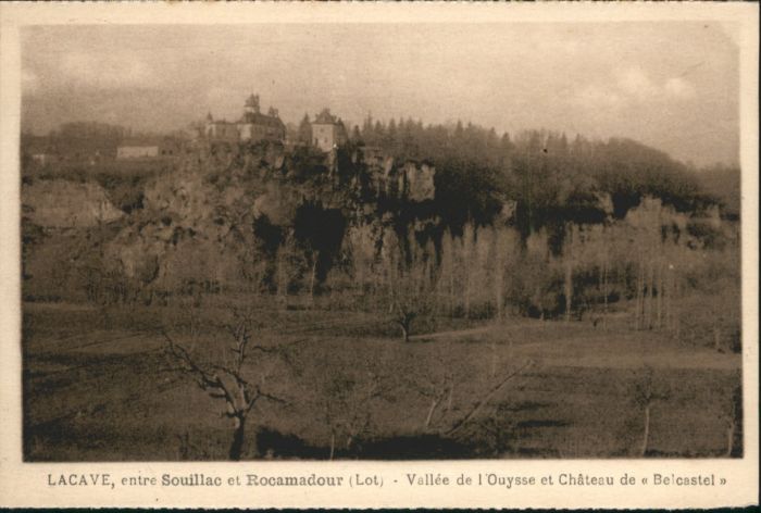 Lacave Lot Vallee Ouyssee Chateau Belcastel