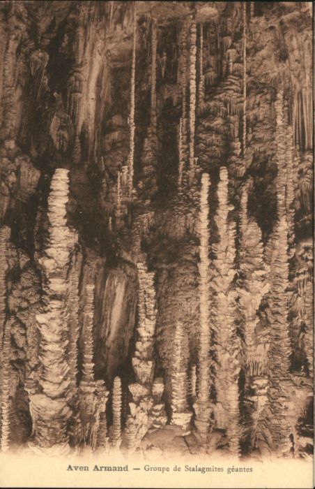 Meyrueis Höhle Grotte Stalagmites