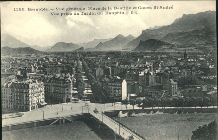 Grenoble Place Bastille Cours St. Andre