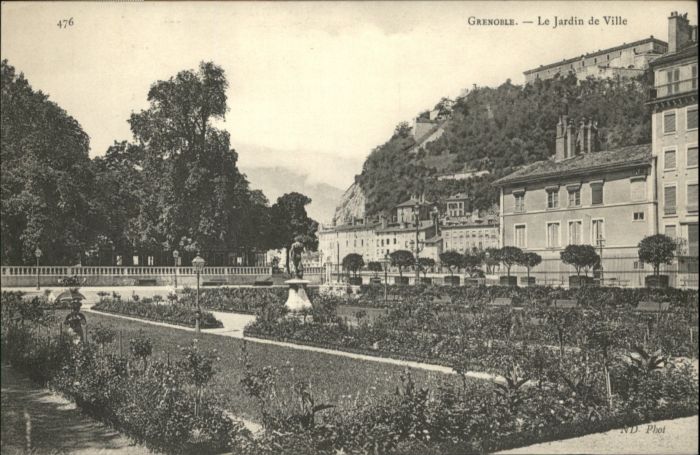 Grenoble Jardin de Ville