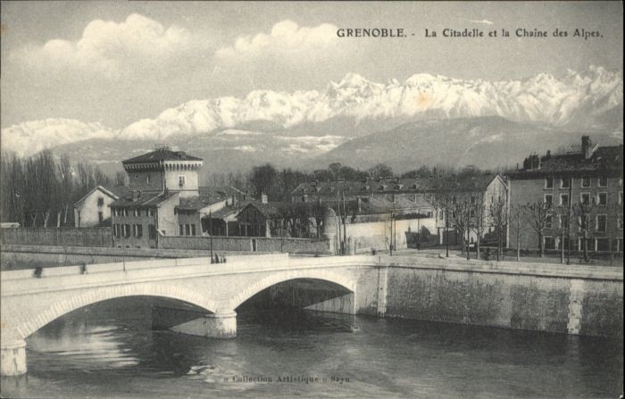 Grenoble Citadelle Chaine Alpes