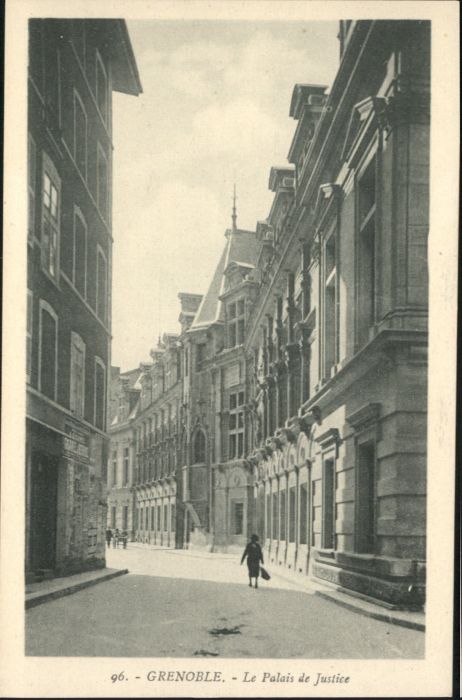 Grenoble Palais Justice Justiz