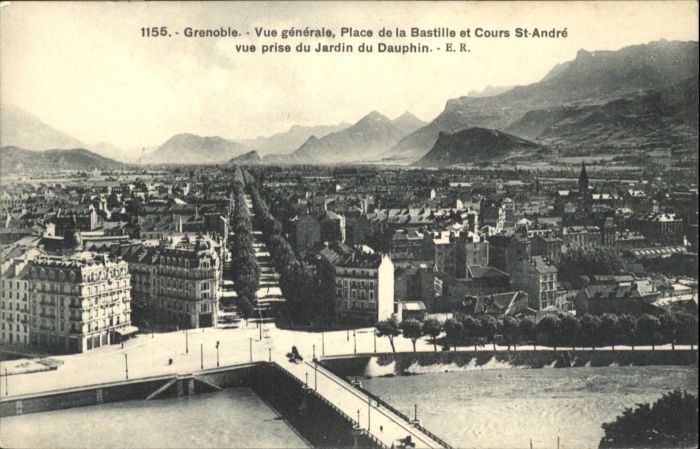 Grenoble Place Bastille Cours St. Andre