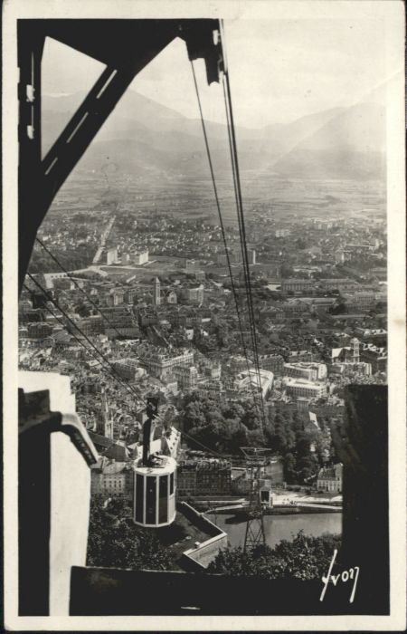 Grenoble Gare Teleferique Bahnhof