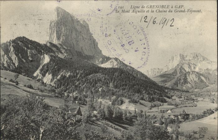 Grenoble Mont Aiguille Chaine Grand-Veymont