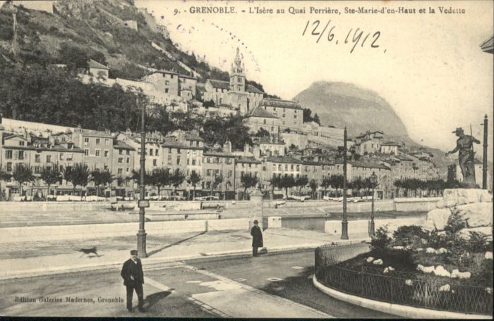 Grenoble Isere Quai Perriere Ste-Marie-d_en-Haut