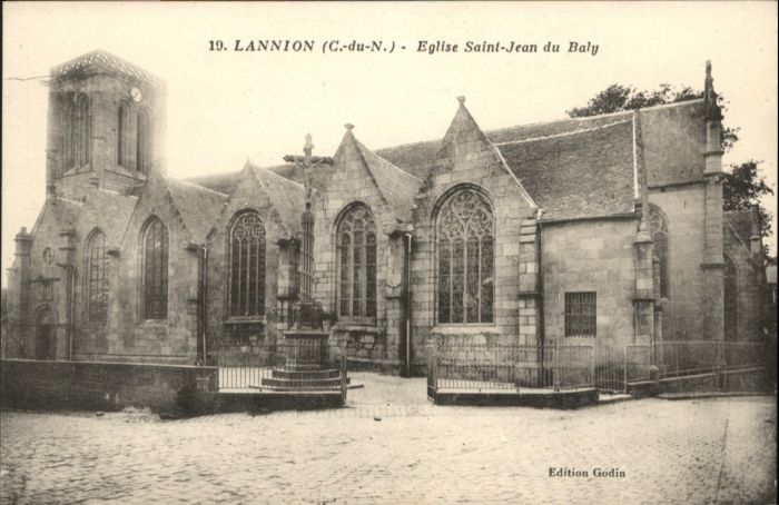 Lannion Eglise Kirche Saint-Jean du Baly