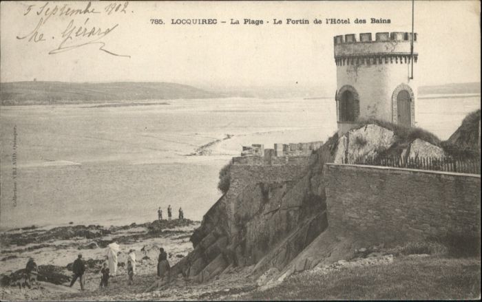 Locquirec Plage Fortin Hotel des Bains