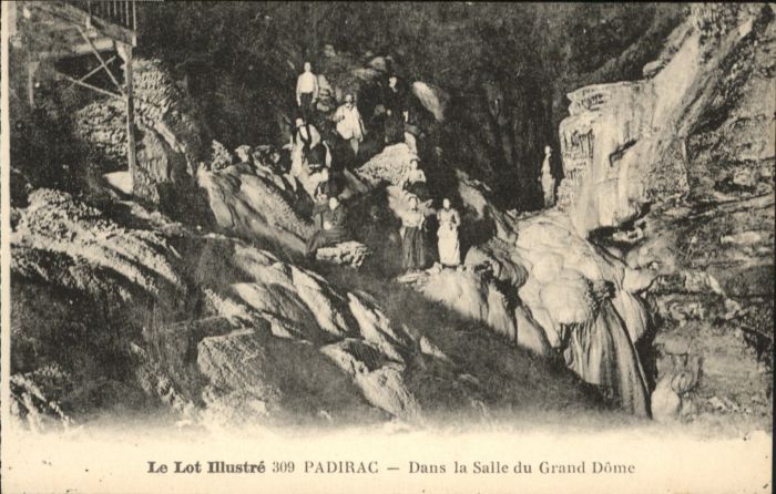 Padirac Höhle Grotte Salle Grand Dome
