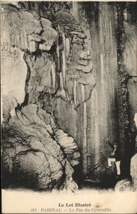 Padirac Höhle Grotte Pas Crocodile
