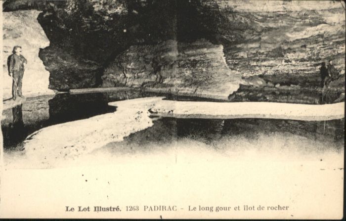 Padirac Höhle Grotte Long Gour Rocher