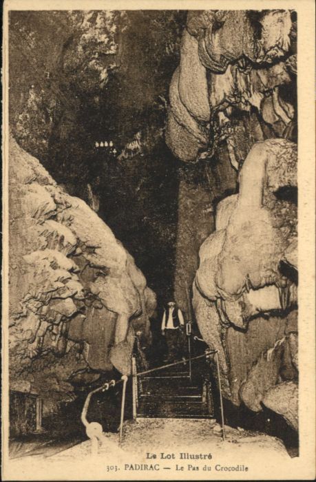 Padirac Höhle Grotte Pas Crocodile