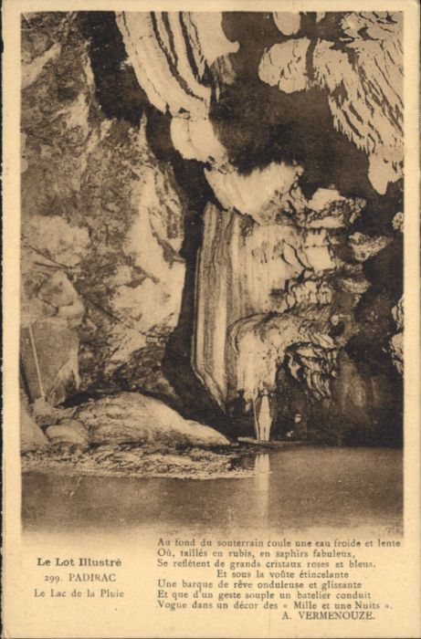 Padirac Höhle Grotte Lac Pluie