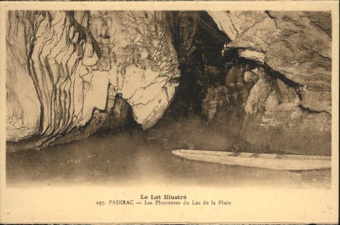 Padirac Höhle Grotte Pleureuses Lac Pluie