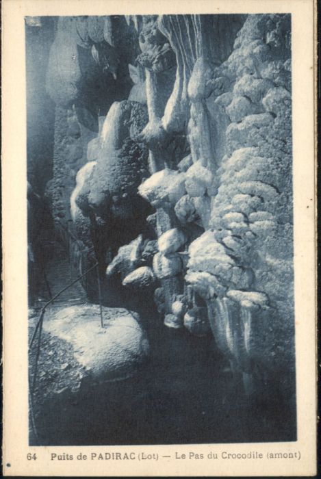 Padirac Höhle Grotte Pas Crocodile