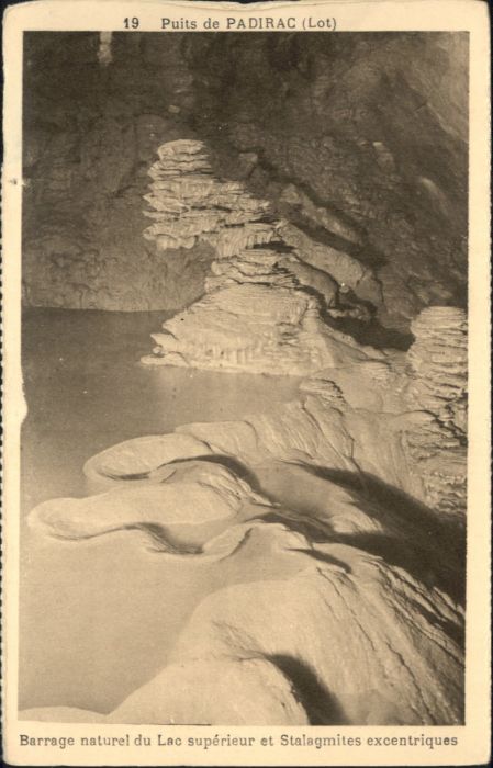 Padirac Höhle Grotte Barrage Lac Superieur