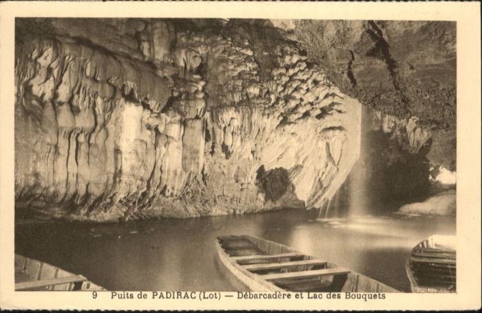 Padirac Höhle Grotte Lac Bouquets
