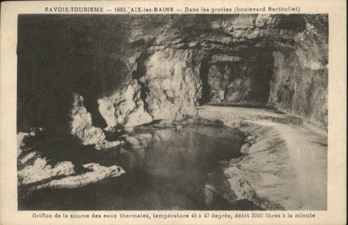 Aix-les-Bains Höhle Grotte