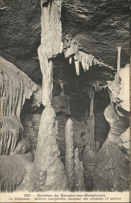 Baume-les-Messieurs Höhle Grotte Diapason