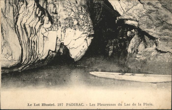 Padirac Höhle Grotte Pleureuses Lac Pluie