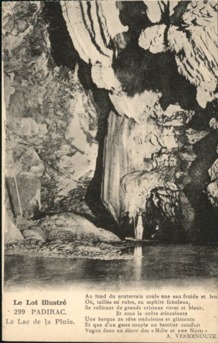 Padirac Höhle Grotte Lac Pluie