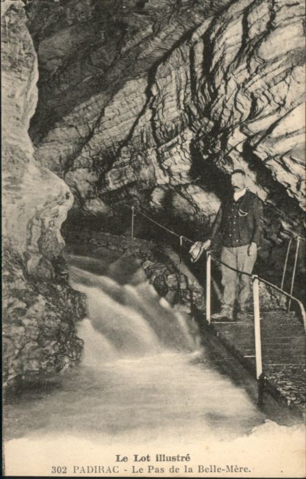 Padirac Höhle Grotte Pas Belle-Mere