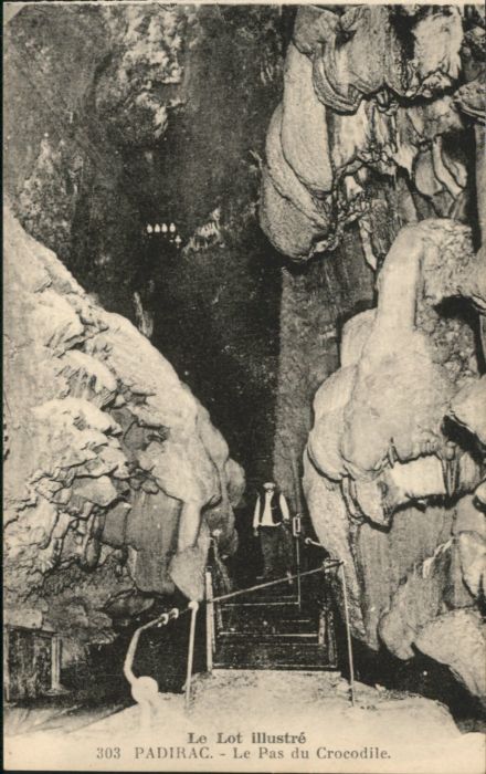 Padirac Höhle Grotte Pas Crocodile